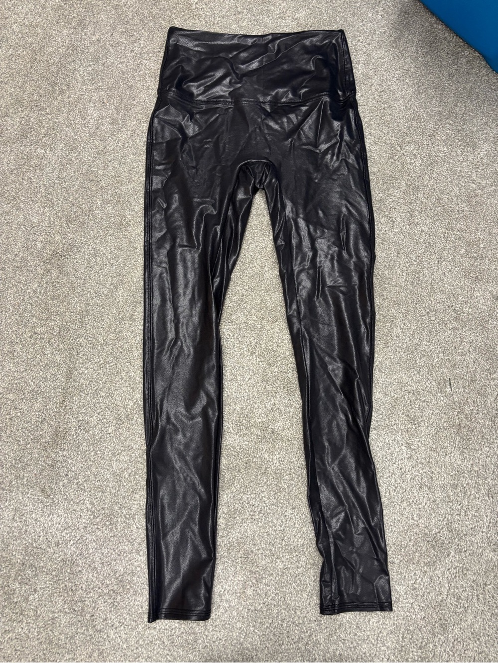 Jane and Bleecker Black Faux Leather Leggings